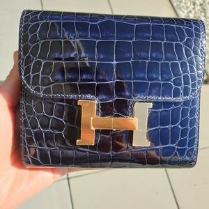 Hermes compact wallet